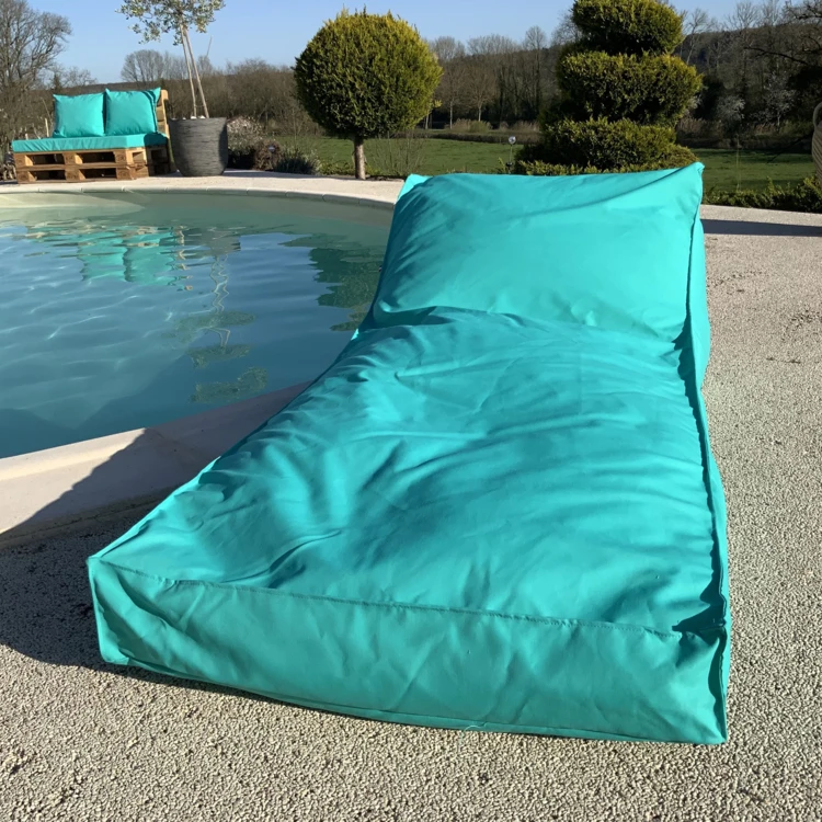 Matelas bain de soleil en microbille