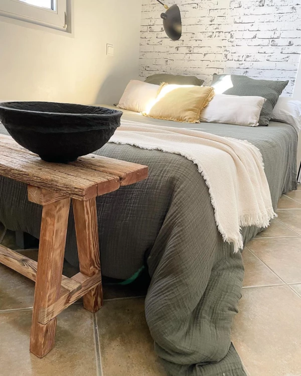 Bettwäsche-Set aus Baumwollgaze