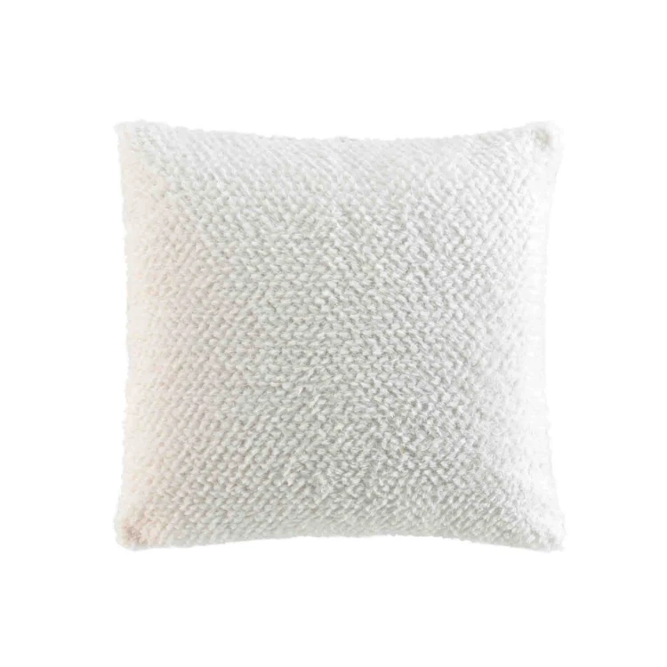 Housse de coussin imitation fourrure