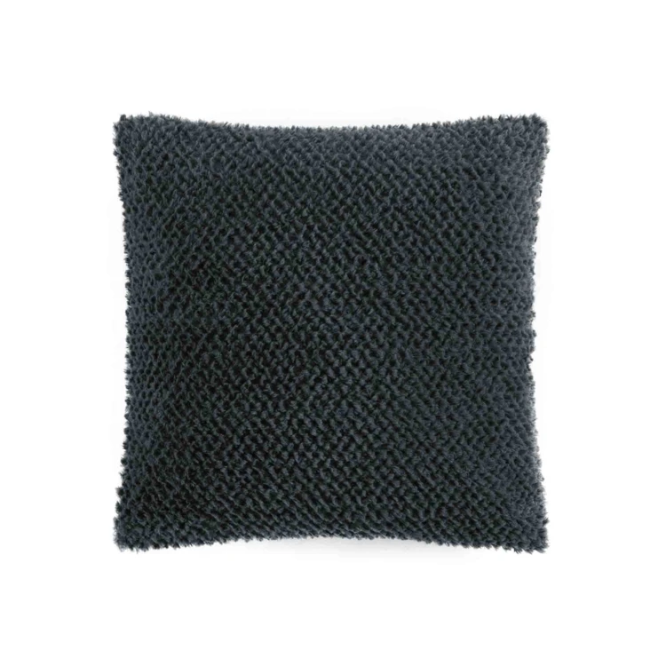 Housse de coussin imitation fourrure