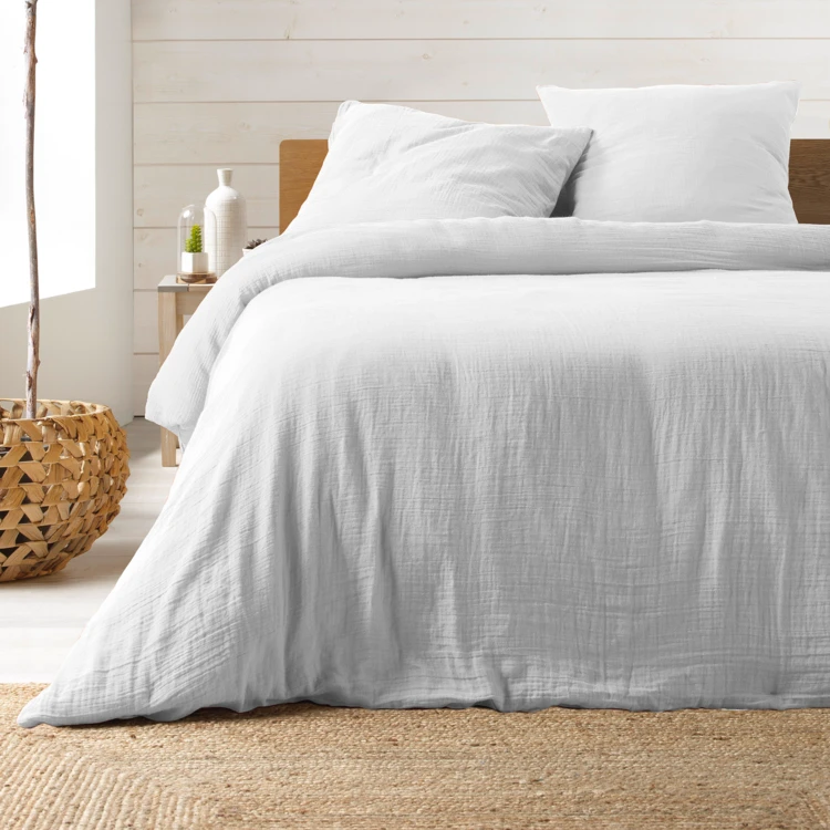 Juego de cama en gasa de algodón