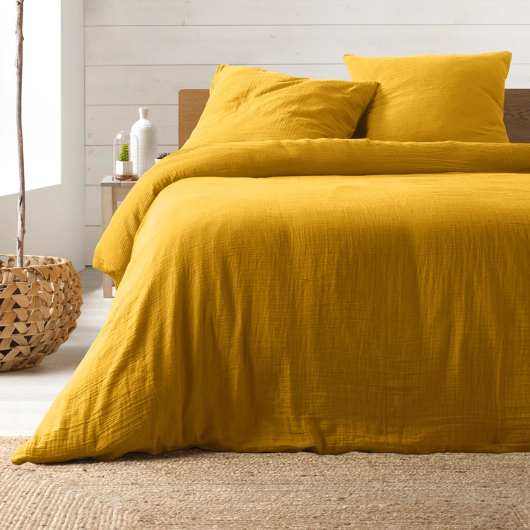 Juego de cama en gasa de algodón