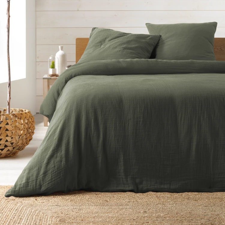 Juego de cama en gasa de algodón