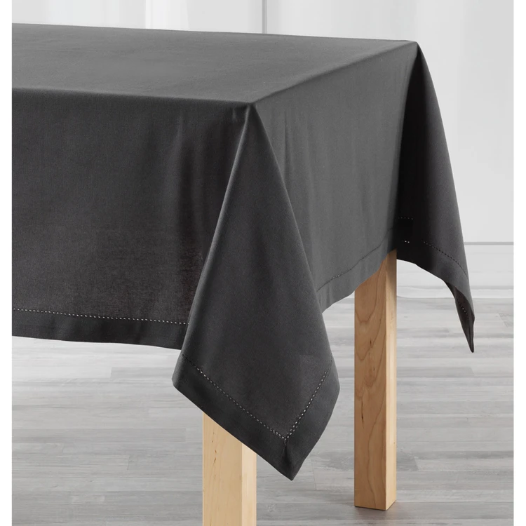 Tovaglia rettangolare in cotone tinta unita