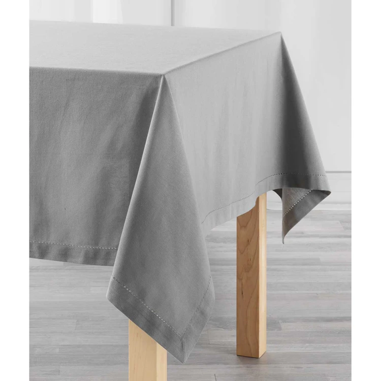 Tovaglia rettangolare in cotone tinta unita