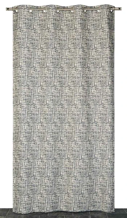 Rideau à Jacquard Tramé