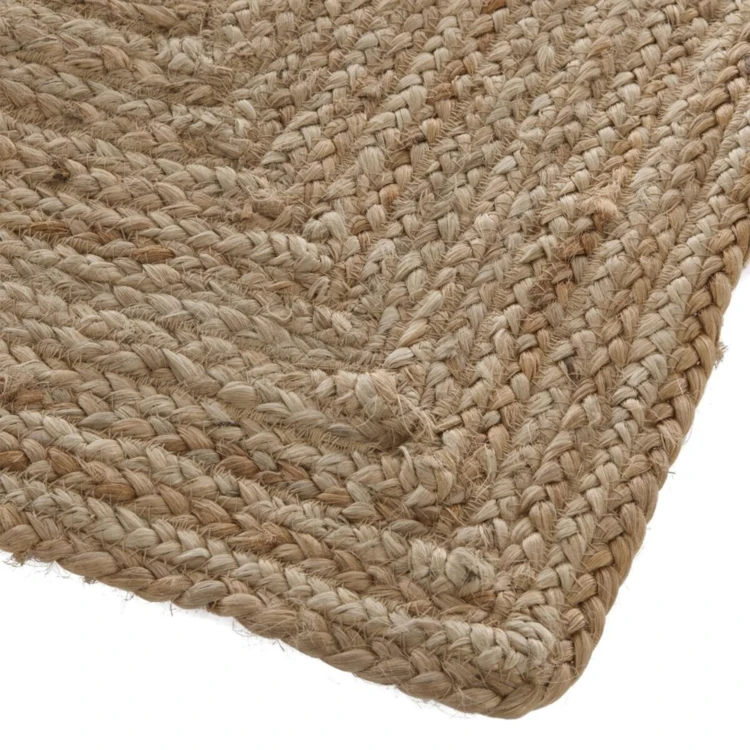 Tapis effet naturel en jute