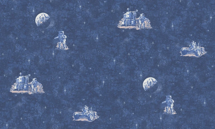 Papel pintado “astronauta azul”