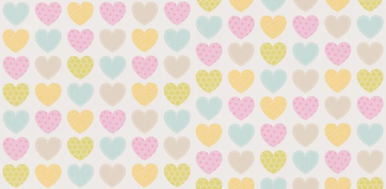 Papel pintado “Love Hearts”