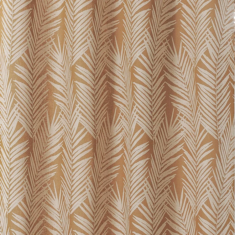 Tissu imprimé feuille de palmier