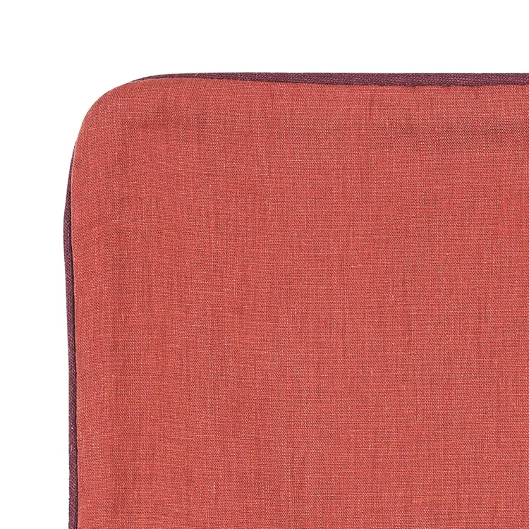 Housse de coussin en poly/lin