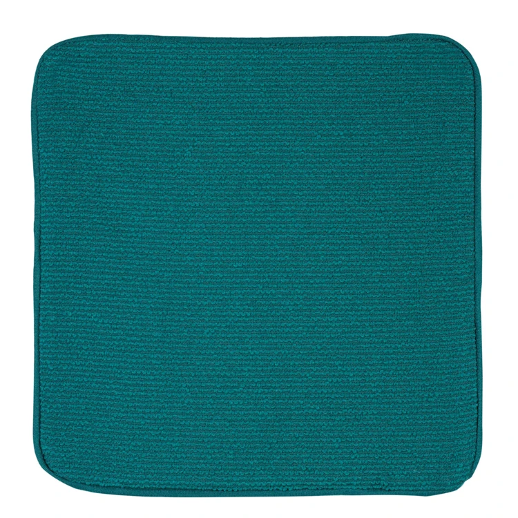 Housse de coussin passepoilée