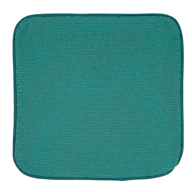 Housse de coussin passepoilée