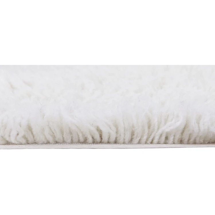 Tapis rond lavable en laine cercle arctique