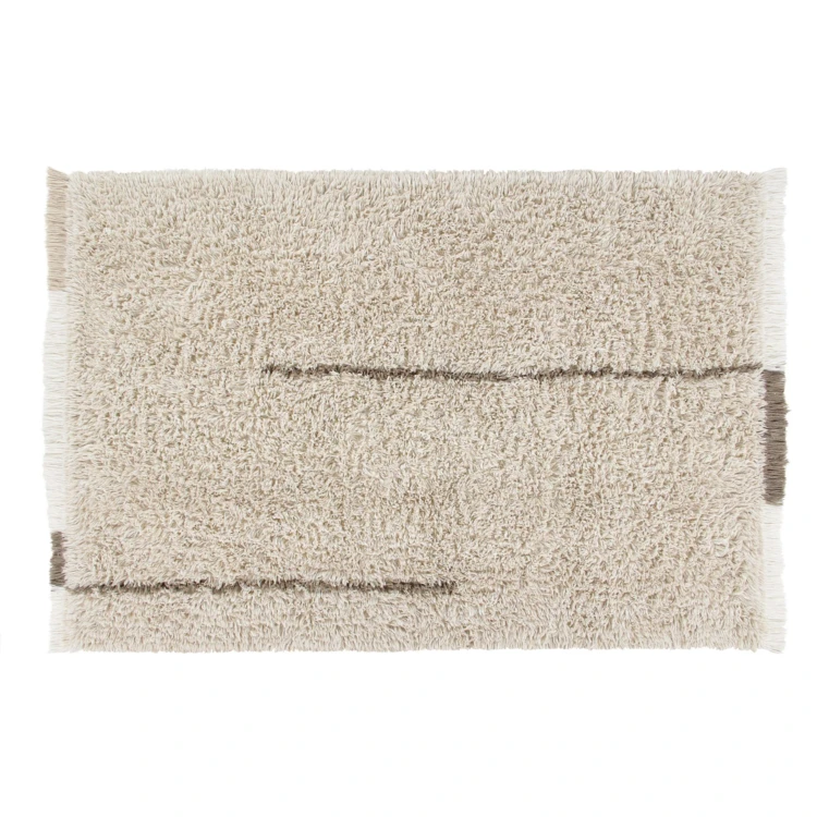 Tapis lavable en laine brise d'automne