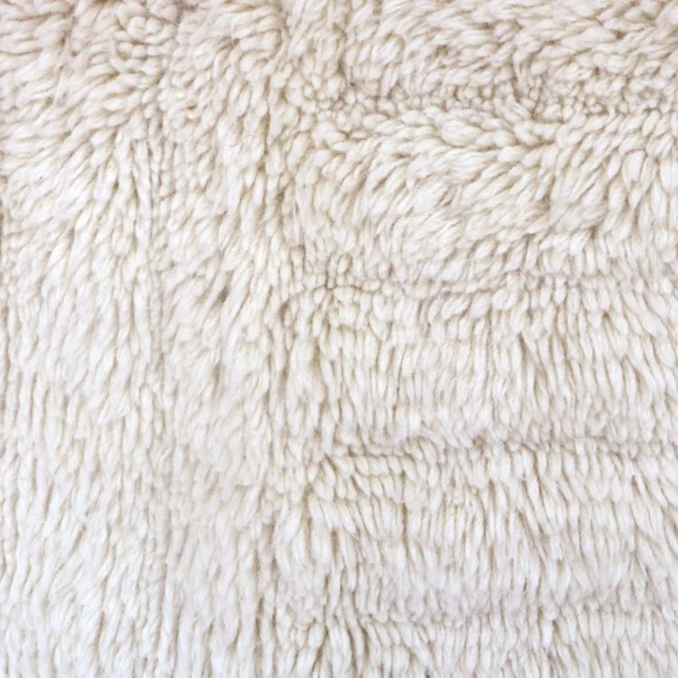 Alfombra de lana lavable dunes - sheep white