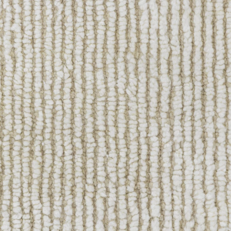 Tapis de couloir lavable en laine koa grès