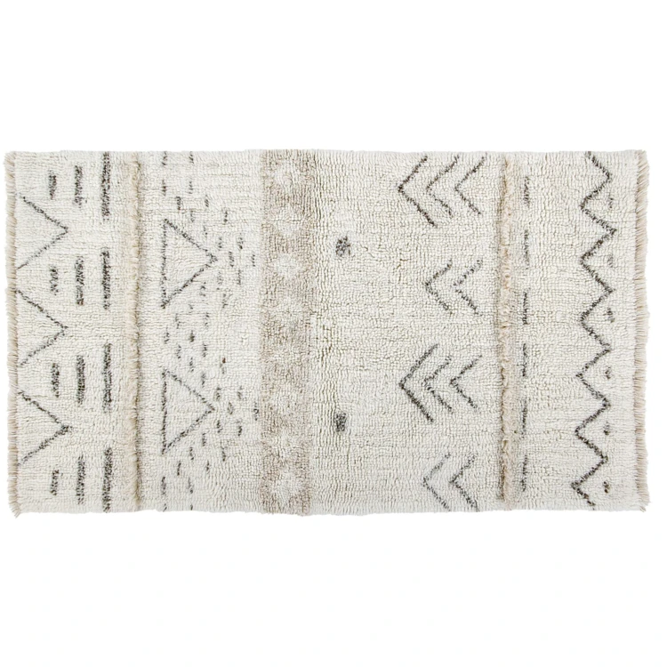 Tapis lavable en laine lakota day