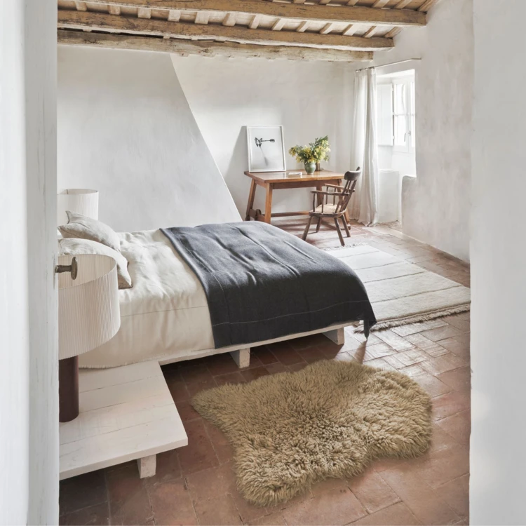 Tapis lavable en laine woolly