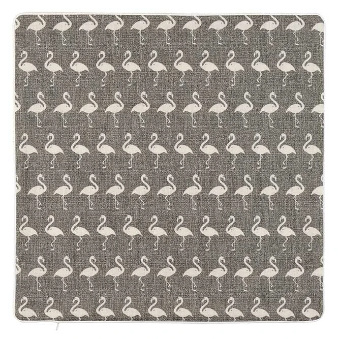 Housse de Coussin Motif Flamants