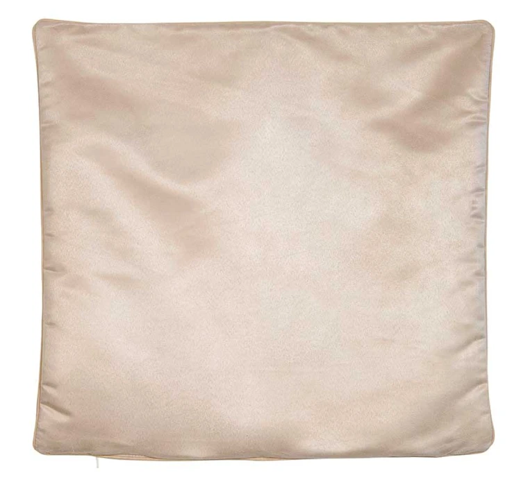 Housse de Coussin Effet Satiné