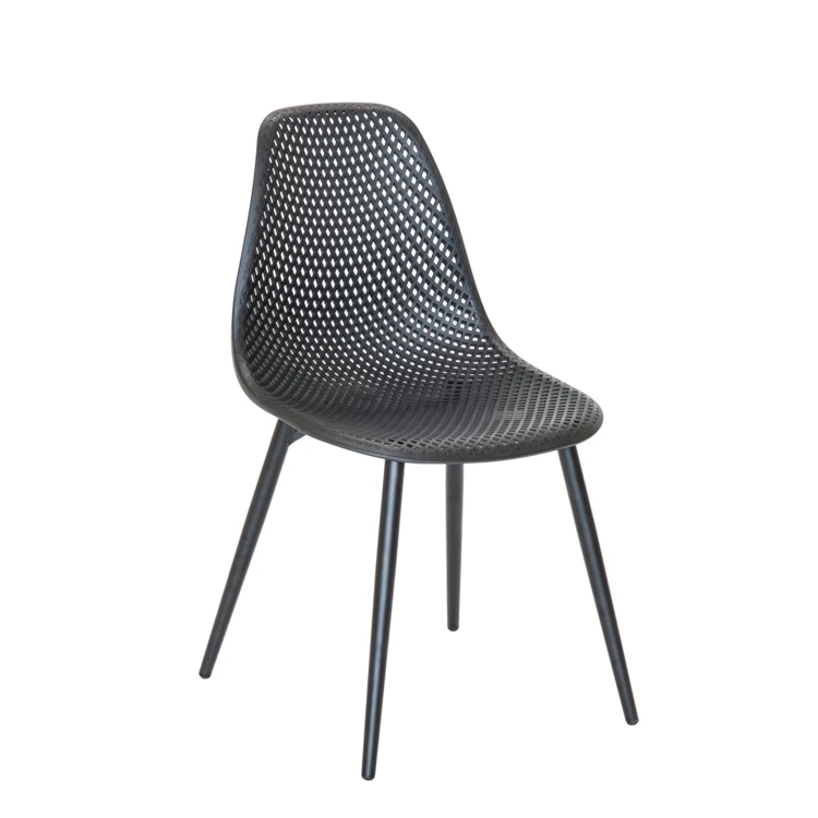 Lot de 2 chaises exterieur en résine tressée