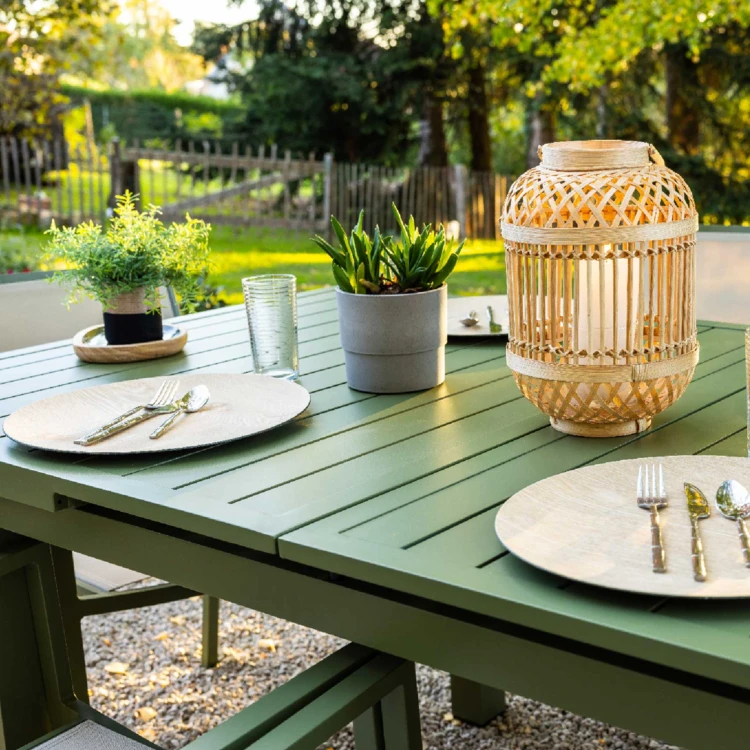 Table de jardin extensible 8/10 personnes