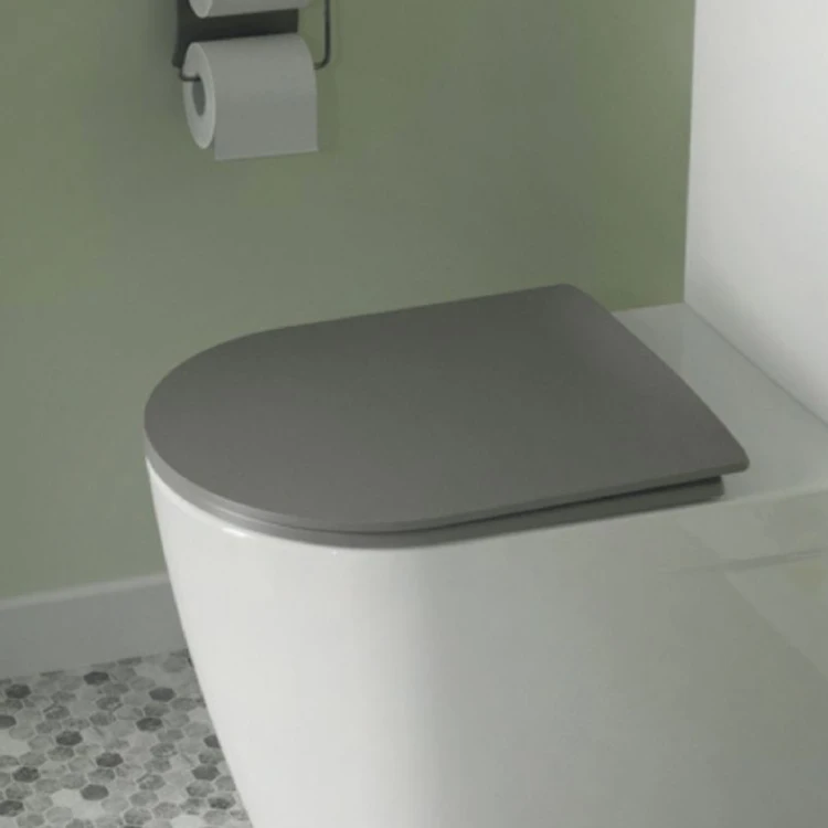 Easy-Clip-Toilettensitz mit abnehmbarer Funktion und einfarbigem Design