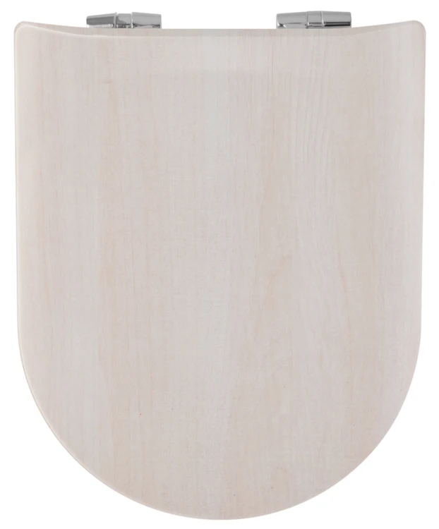 Abattant wood slim déclipsable en bois clair