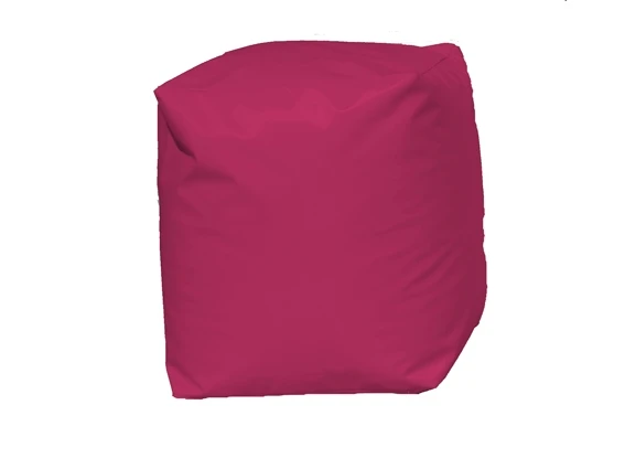 Pouf Cube Fuchsia