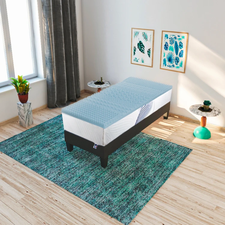 Surmatelas en gel de 6 cm