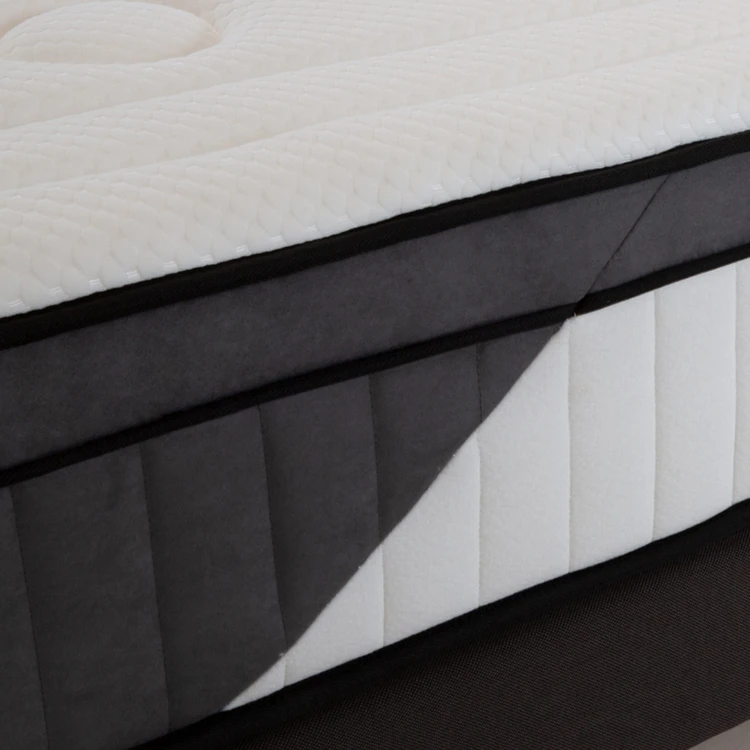 Ensemble matelas et sommier au confort ferme