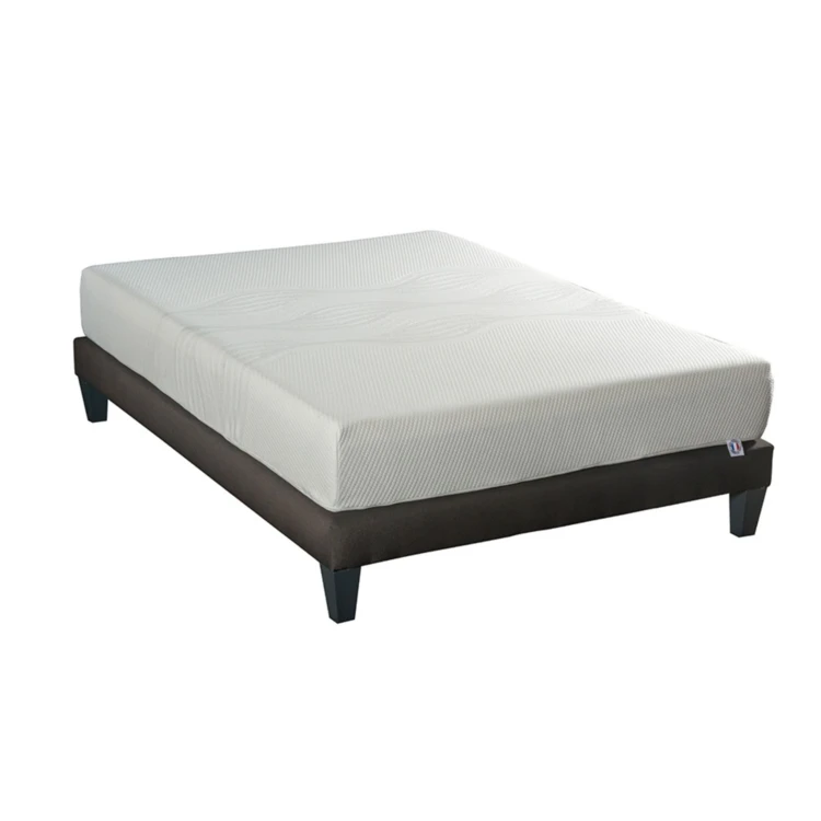 SENSITIVE - matelas mémoire de forme + sommier bois - ferme