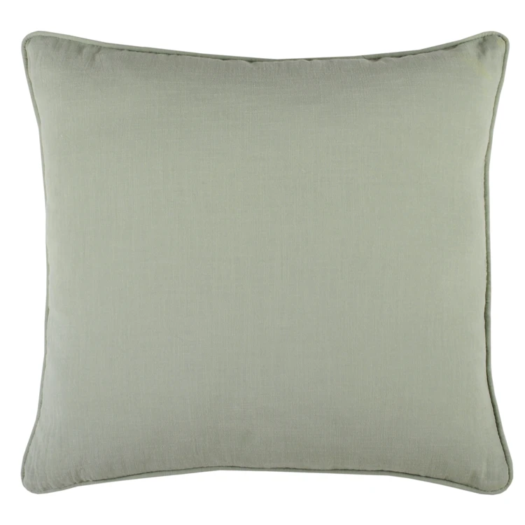 Coussin Windsor passepoilé uni 