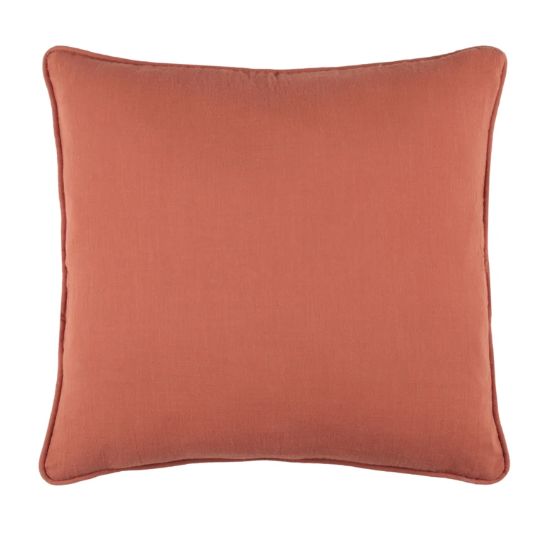 Coussin Windsor passepoilé uni 