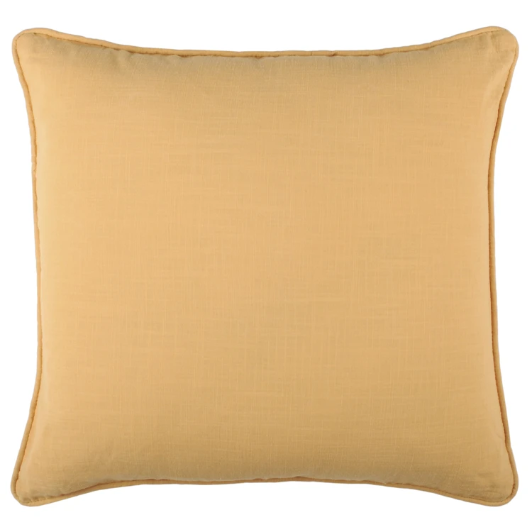 Coussin Windsor passepoilé uni