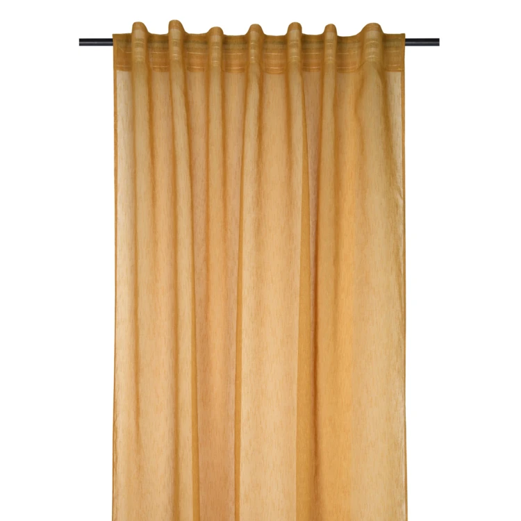 Cortinas de visillo con pestañas ocultas