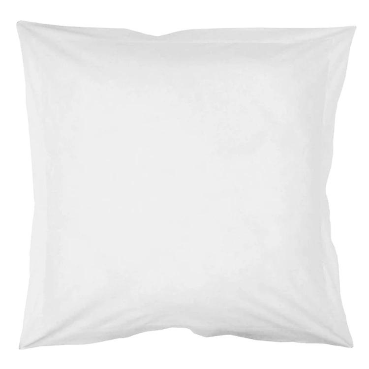 Funda de almohada lisa en algodón orgánico