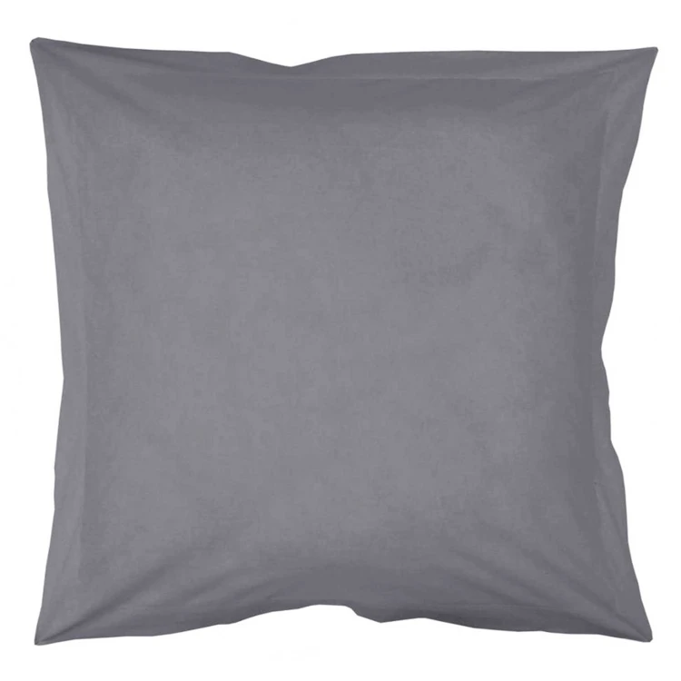 Funda de almohada lisa en algodón orgánico