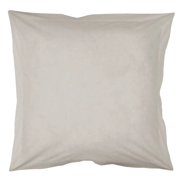 Funda de almohada lisa en algodón orgánico