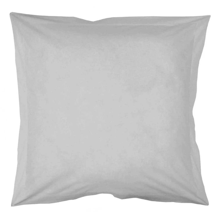 Funda de almohada lisa en algodón orgánico