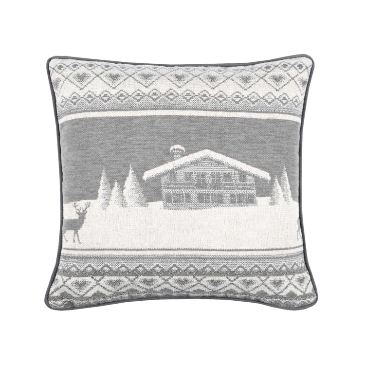 Coussin au style esprit de montagne