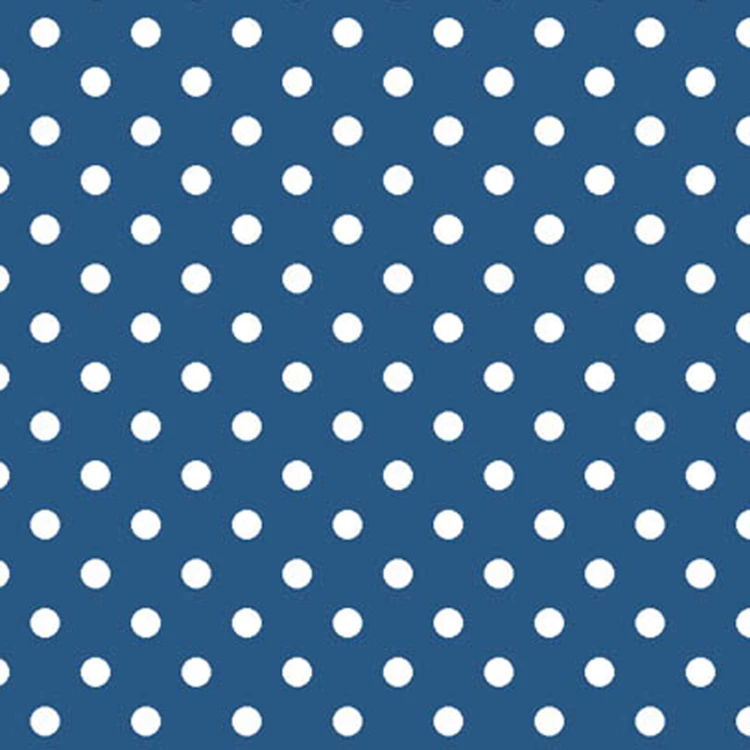 Tissu enduit petits pois