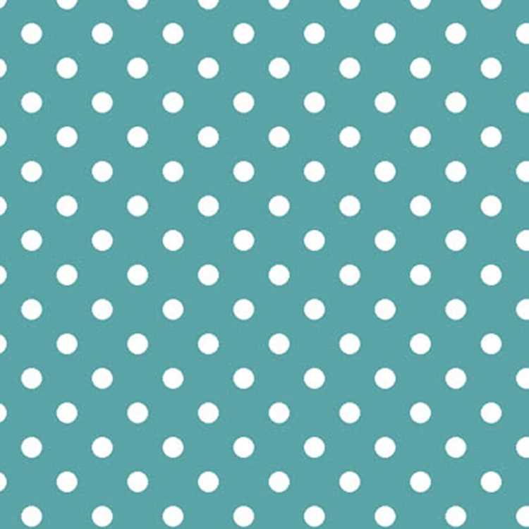 Tissu enduit petits pois