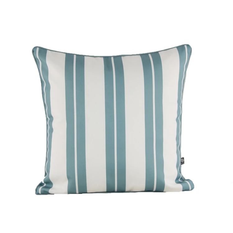 Coussin extérieur à rayures