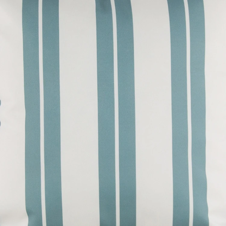 Pouf extérieur XXL à rayures