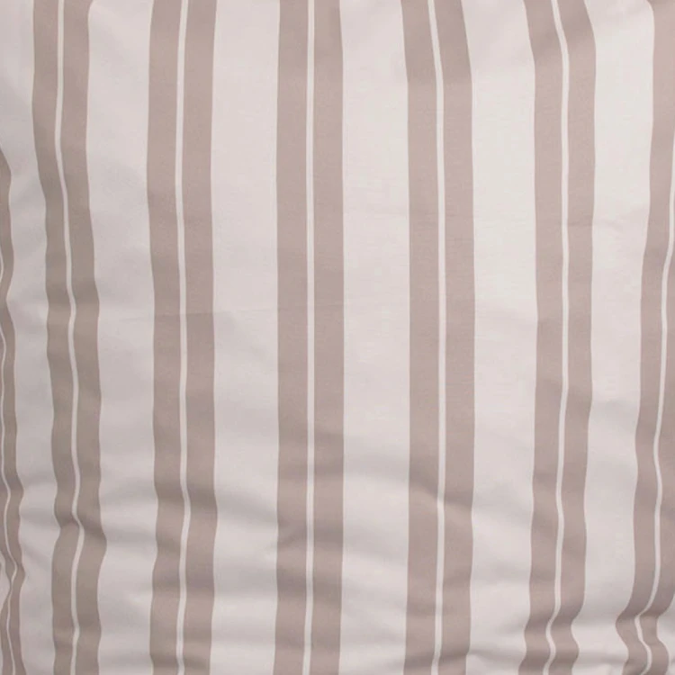 Pouf extérieur XXL à rayures