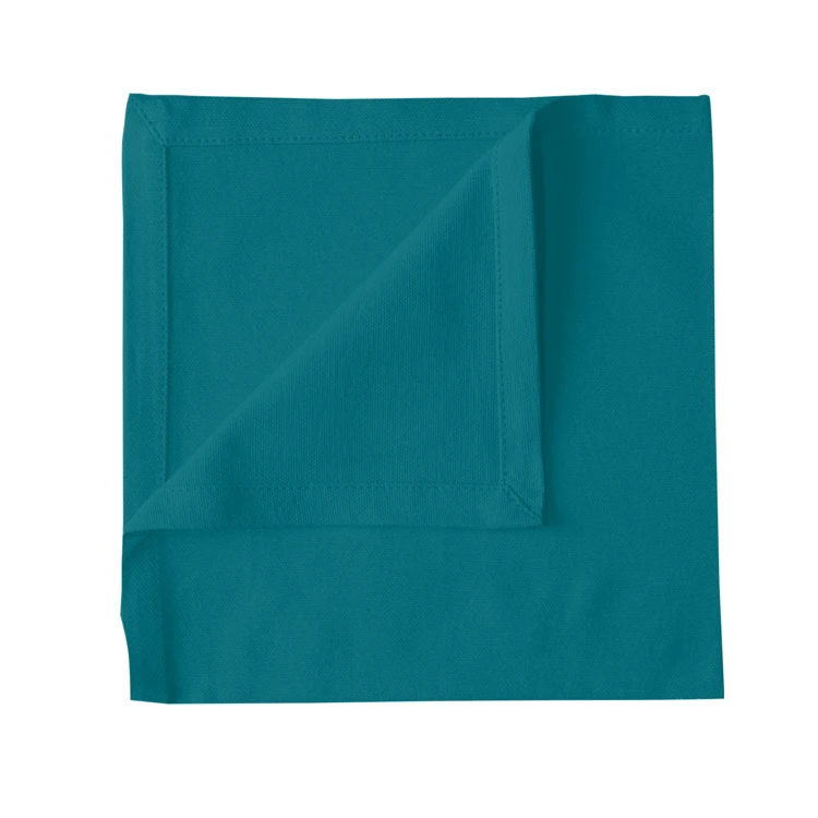 Serviette de table unie et colorée