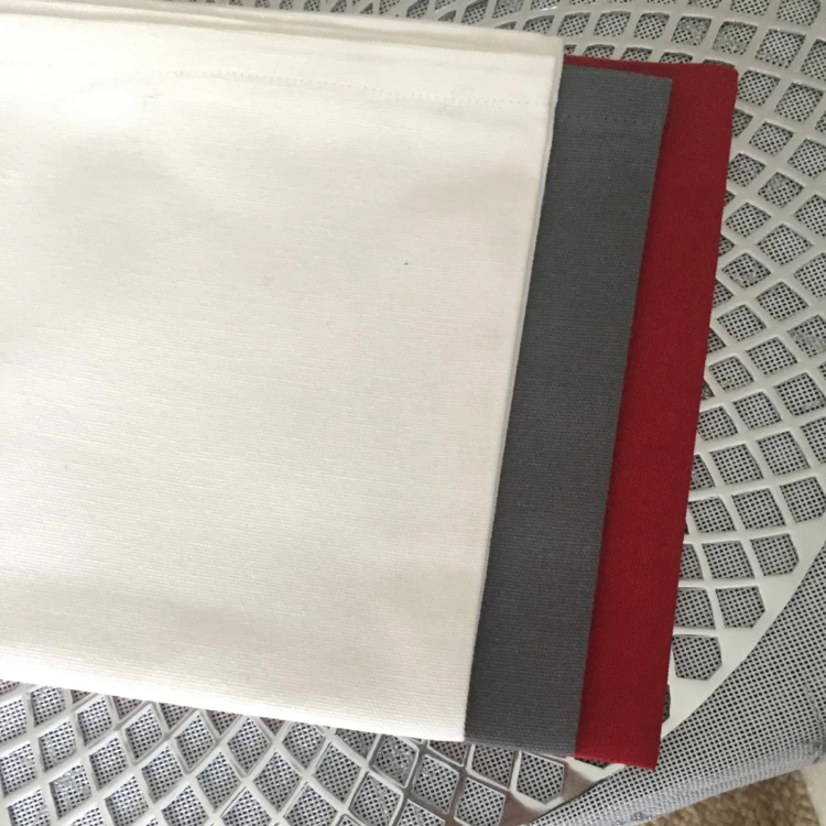 Serviette de table unie et colorée