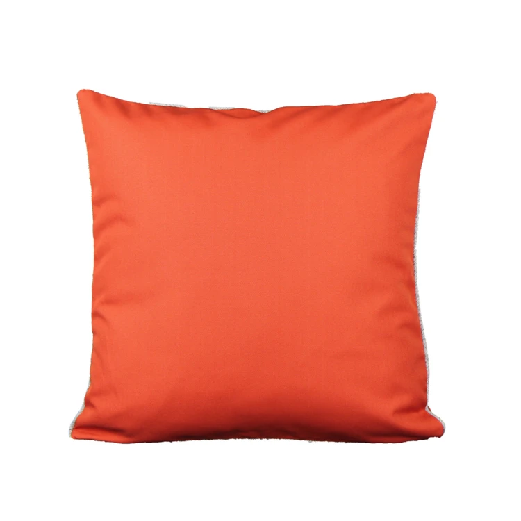 Coussin extérieur uni imperméable